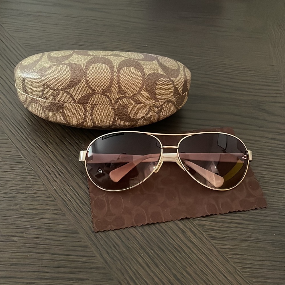 COACH Aviator Sunglasses